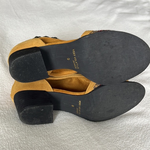 Western leather heeled sandals - Picture 4 of 9